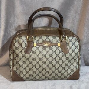 Gucci Supreme Satchel Boston Bag Satchel